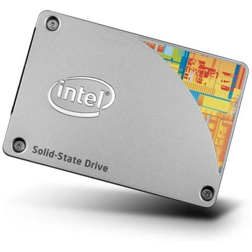 Intel 535 Series 180GB MLC SATA SSD, 2.5-inch, AES 256-bit, for laptops and desktops.