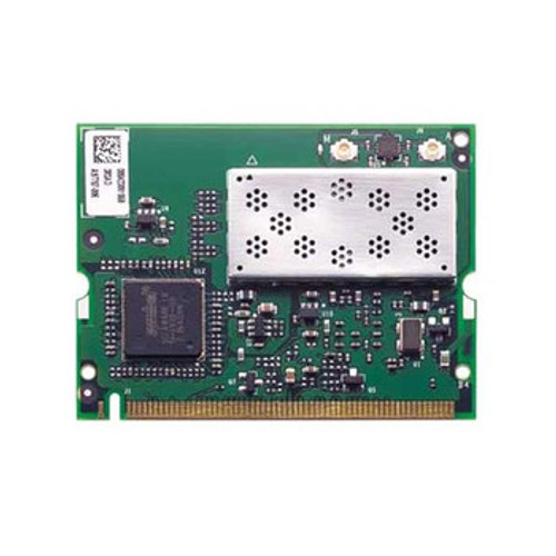 Lenovo 802.11b/g 2200BG Mini-PCI Wireless Card by Intel for ThinkPad R51, compact Wi-Fi module with antenna connectors.