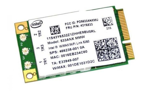 IBM - 43Y6533 - Wireless Card WLAN WiMAX Wi-Fi Combo