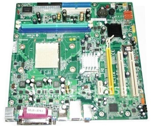 Lenovo ThinkCentre A60 system board 41X1344 for upgrade or repair, with key connection ports and components.