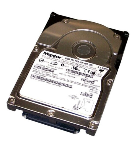 Maxtor Atlas 15K 73.4GB SCSI 80-Pin Internal Hard Drive