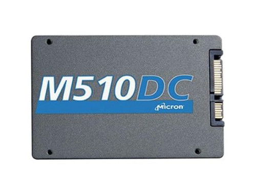 Micron RealSSD M510DC 600GB SATA SSD 5V 16nm MLC NAND for data storage in enterprise systems.