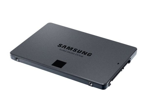 Samsung 860 QVO 2TB SSD with AES 256-bit, SATA 6Gb/s, 2.5-inch for high-capacity data storage.