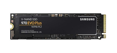 Samsung 970 EVO Plus Series 250GB M.2 NVMe SSD, fast data transfer, ideal for gaming and high-performance PCs.