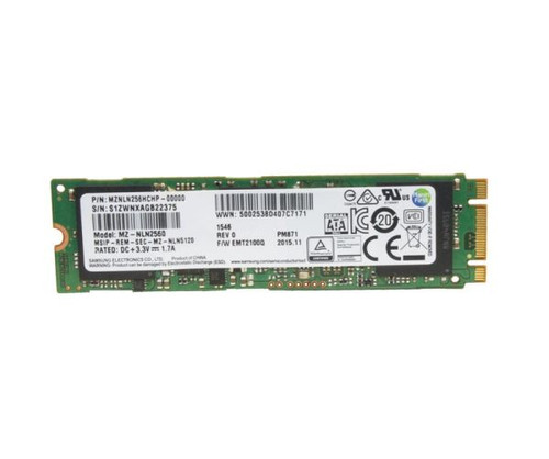 Samsung MZNLN256HCHP-0000 256GB M.2 SSD for laptops, high-speed data storage, ideal for upgrades and performance boost.