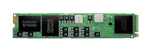 Samsung SM963 480GB M.2 NVMe SSD, PCIe Gen 3.0 x4, AES 256-bit, ideal for high-speed data storage and quick access.