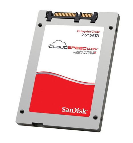 SanDisk CloudSpeed Ultra 400GB MLC SATA 6Gb/s 2.5-inch SSD for high-performance data storage.