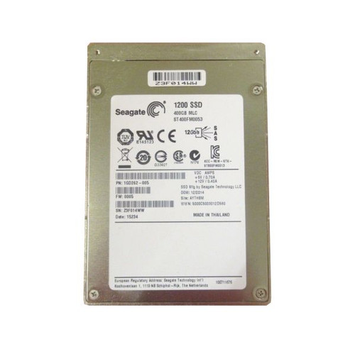 Seagate - 1GD262-005 - SSD 400GB MLC SAS 12Gbps 2.5"