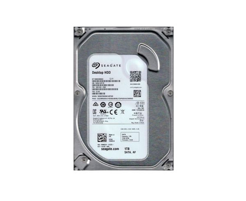 Seagate Barracuda 1TB 7200RPM SATA 6Gb/s 3.5-inch HDD, high-capacity data storage for desktops.