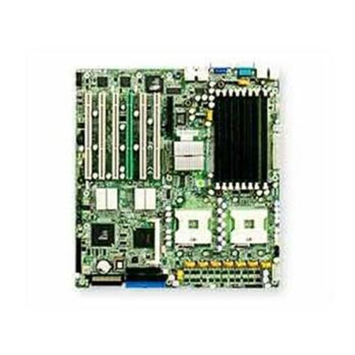 SuperMicro X6DH8-XG2 Extended-ATX System Board for Intel E7520 Chipset CPUs - Motherboard mounted in server rack