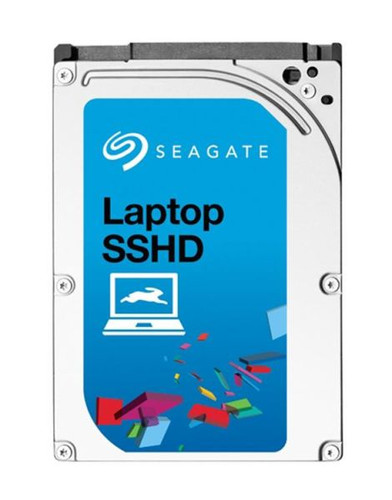 Seagate ST1000LM000 1TB Laptop SSHD 2.5-inch hybrid HDD, 5400RPM, SATA 6Gb/s, 8GB MLC SSD for laptops.