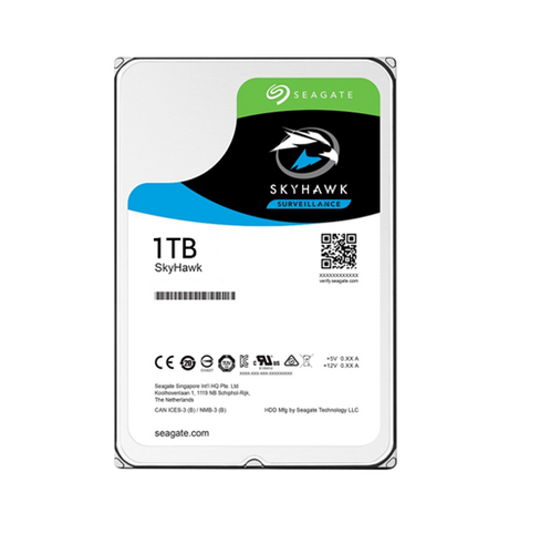 Seagate ST1000VX005 1TB Surveillance HDD, 5900RPM, 64MB cache, SATA 6Gb/s, 3.5-inch for security systems