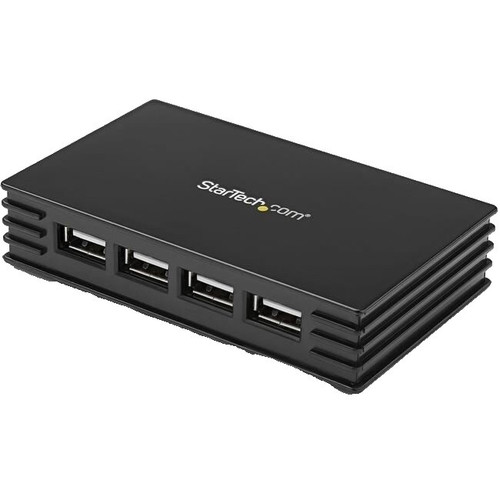 StarTech POEINJ1G 1-Port Gigabit PoE Injector, 48V/30W for network devices, wall-mountable, black.
