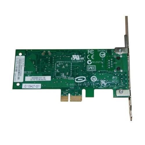 VE295AV HP Broadcom NetXtreme PCIe x1 Gigabit Ethernet Network Card for server and PC networking.