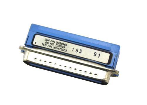 IBM - 00G0968 - SCSI Terminator External 50-Pin