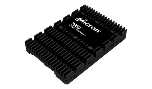 MTFDKCC960TGP-1BK1DABYYR - Micron 7500 Pro SSD - 960 GB - Internal - 2.5 - U.3 - PCIe NVMe 4.0 x4 - 15 mm - AES/RSA - 1 DWPD