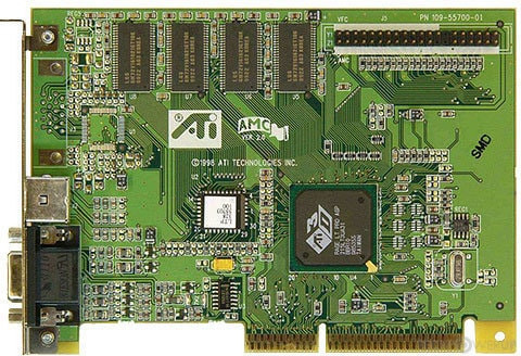 ATI - 109-47200-000 - Video Card AGP 3D Rage Lt Pro