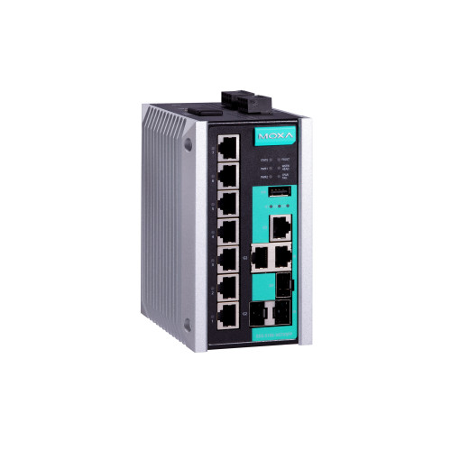 Moxa - EDS-510E-3GTXSFP - Network Switch 3-Port Gigabit SFP