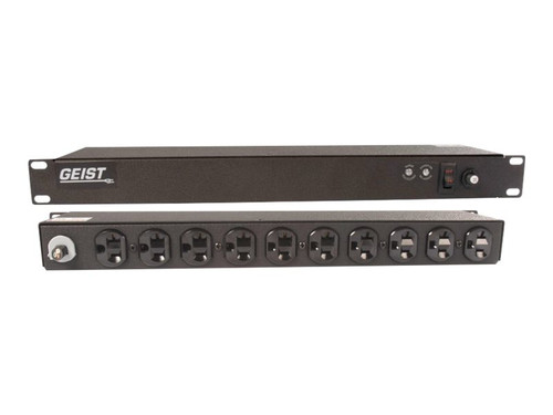 Vertiv - SP104-1025 - Power Distribution Unit 20A 10-Outlets Rack-mount L5-20P