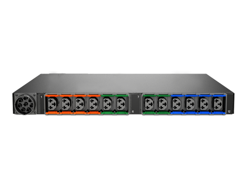 Vertiv - VP7N52A0 - Power Distribution Unit 3-Phase 12-Outlet Rack-mountable