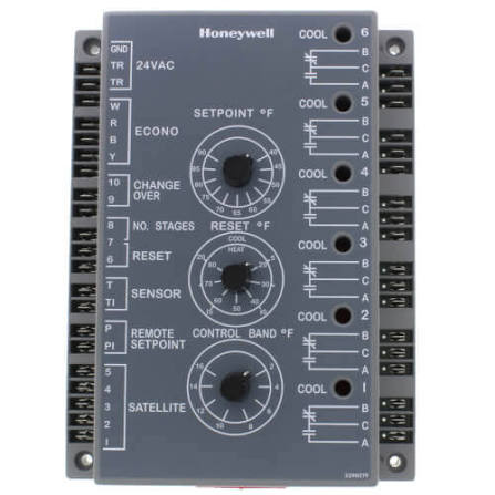 Honeywell - W7100G - Temperature Controller 24VAC 10 Cooling Stages