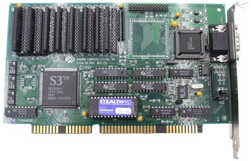 Philips - WD90C31-DW - Graphics Card ISA 1MB Retro