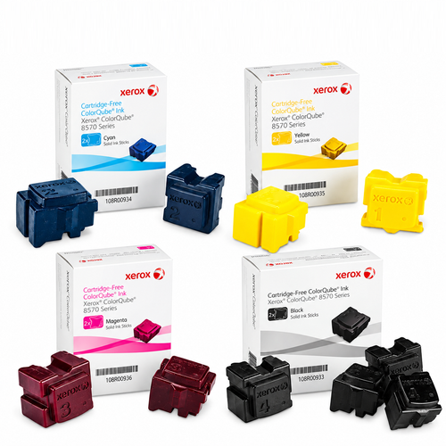 Xerox - COLORQUBE-4PK - Ink Cartridges ColorQube 8570/8580