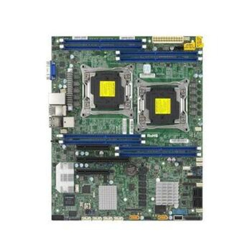 SuperMicro X10DRL-CT-B Dual Socket R3 LGA 2011 ATX Server Motherboard with Intel C612 Chipset and DDR4 RAM Slots