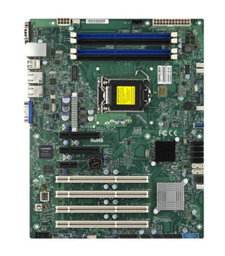X10SLX-F-B - Supermicro LGA1150/ Intel C222/ DDR3/ SATA3/USB3.0/ V/2GbE/ ATX Server Motherboard