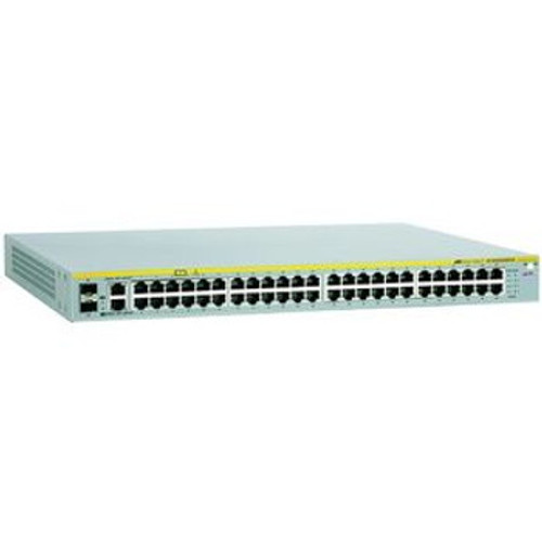 AT-8000S/48POE-10 - Allied Telesyn AT-8000S/48 SES with PoE 2 x SFP (mini-GBIC) Shared 2 x 1000Base-T 48 x 1000Base-TX