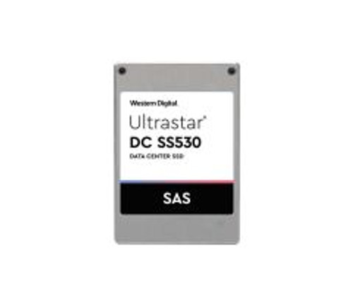 Western Digital Ultrastar SS530 1.6TB TLC SAS 12Gb/s SSD - WUSTR6416ASS200 - 2.5 Drive for Servers