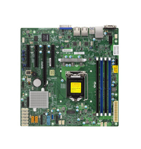 X11SSM-F - Supermicro Intel Xeon E3-1200 v5/v6 C236 Chipset micro-ATX (Motherboard) Socket H4 LGA 1151