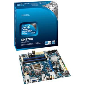 Intel - BLKDH57DD - Motherboard H57 Express Chipset Micro ATX Socket H