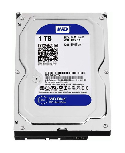 Western Digital - WD10EZEX-A1 - HDD 1TB 7200RPM SATA 6Gb 64MB 3.5"