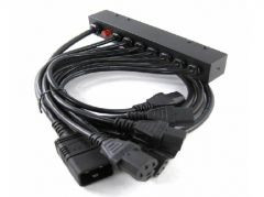 HP - 346137-001 - PDU 7-Outlet Fixed Cord Extension Bar