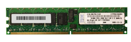 IBM - 73P2865 - Memory 1GB DDR2-400MHz ECC Registered 240-Pin