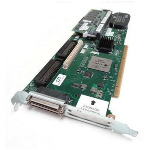 309520-001 - HP Smart Array 6402 Dual Channel PCI-X 133MHz Ultra320 RAID Controller Card with 128MB Battery Backed Write Cache