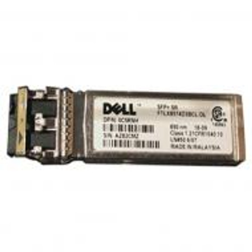Dell 10GBase-SR SFP+ Transceiver Module FTLX8574D3BCL-DL for Multi-mode Fiber 300m 850nm Duplex LC Connector