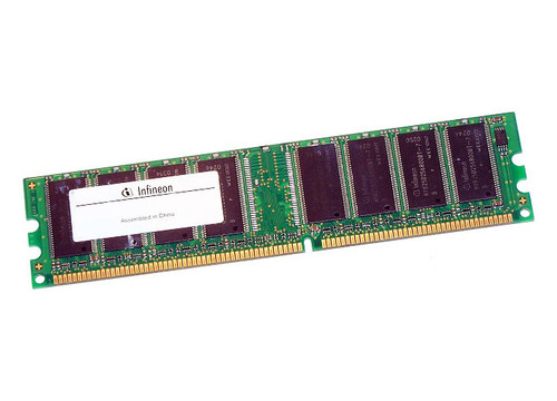 HYS64128020HU-5-A - Infineon - 1GB DDR2 Non-ECC PC2-3200 400MHz Unbuffered CL3 240-Pin DIMM Memory Module