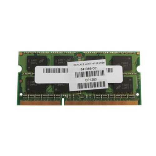 641369-001 - HP 4GB DDR3-1600MHz PC3-12800 non-ECC Unbuffered CL11 204-Pin SoDimm 1.35V Low Voltage Dual Rank Memory Module