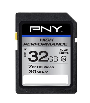 PNY - PSDH32G10HGE - SDHC Card 32GB Class 10 High Performance