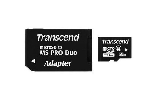 Transcend - TS512MUSD-MS - Memory Card 512MB microSD Flash