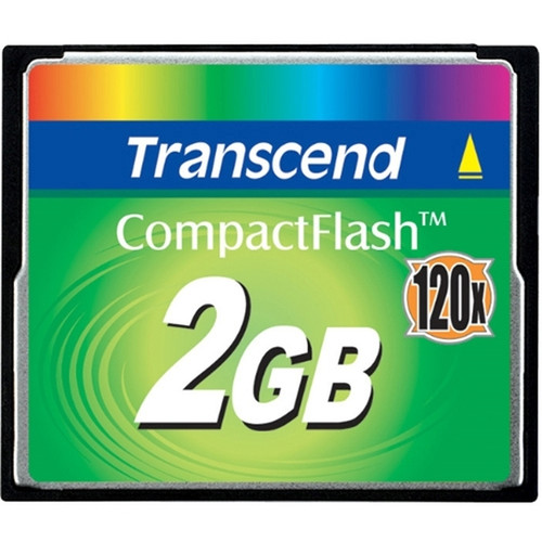 Transcend 2GB CompactFlash Memory Card TCCF2GBX for cameras and devices