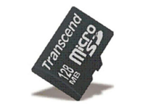 Transcend - TS128MUSD - Memory Card 128MB microSD Flash