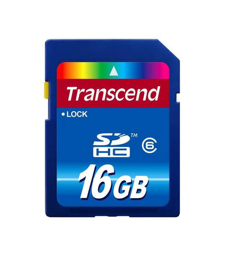 Transcend - TS16GSDHC6 - SDHC Card 16GB Class 6
