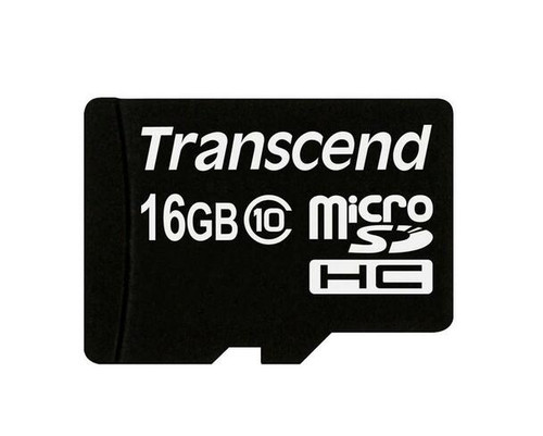 Transcend - TS16GUSDC10 - microSDHC Card 16GB Class 10