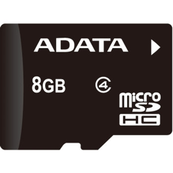 ADATA - AUSDH8GCL4-RA1 - microSDHC Card 8GB Class 4