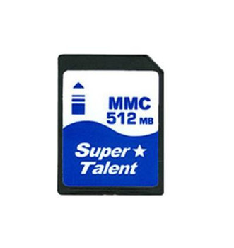 Super Talent - MMC-512MB - Memory Card 512MB MMC Flash