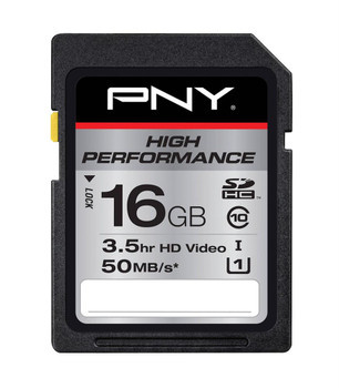 PNY - PSDH16G10HGE - SDHC Card 16GB High Performance