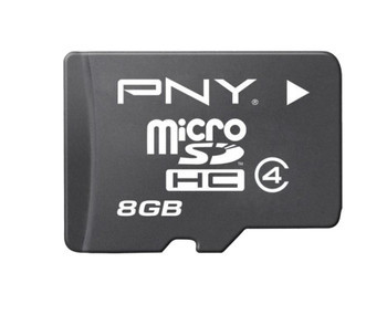 PNY - PSDU8G4GE - microSDHC Card 8GB Class 4